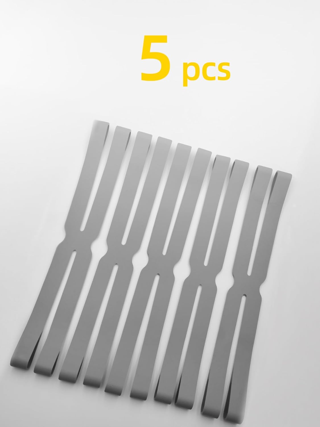 12 Inch H Silicone Rubber Bands for Board Game, Books, Cameras, Cooker, Board Game Rubber Bands, Board Game Box Bands, Elastic, Gray, 5 Pcs