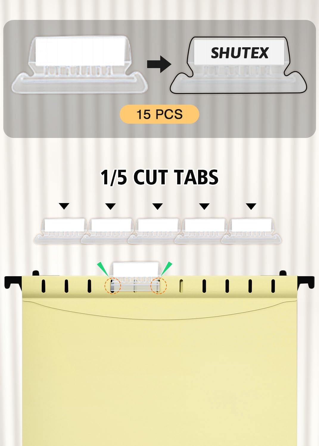 Extra Capacity Plastic Hanging File Folder,12 Pack Reinforced Hang Folders Letter Size,Heavy Duty 2 Inch Expansion,Filing Cabinet Folders,for Bulk Files, Medical Charts, Pastel Colors