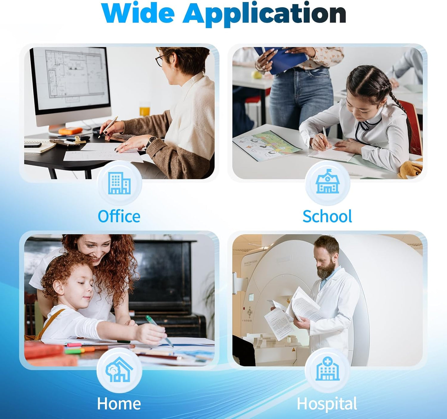 148A Toner Cartridge (with Chip) Compatible Replacement for HP 148A 148X W1480A W1480X Compatible for HP Pro 4001dw 4001dn 4001n MFP 4101fdw 4101fdn Printer (2 Black)