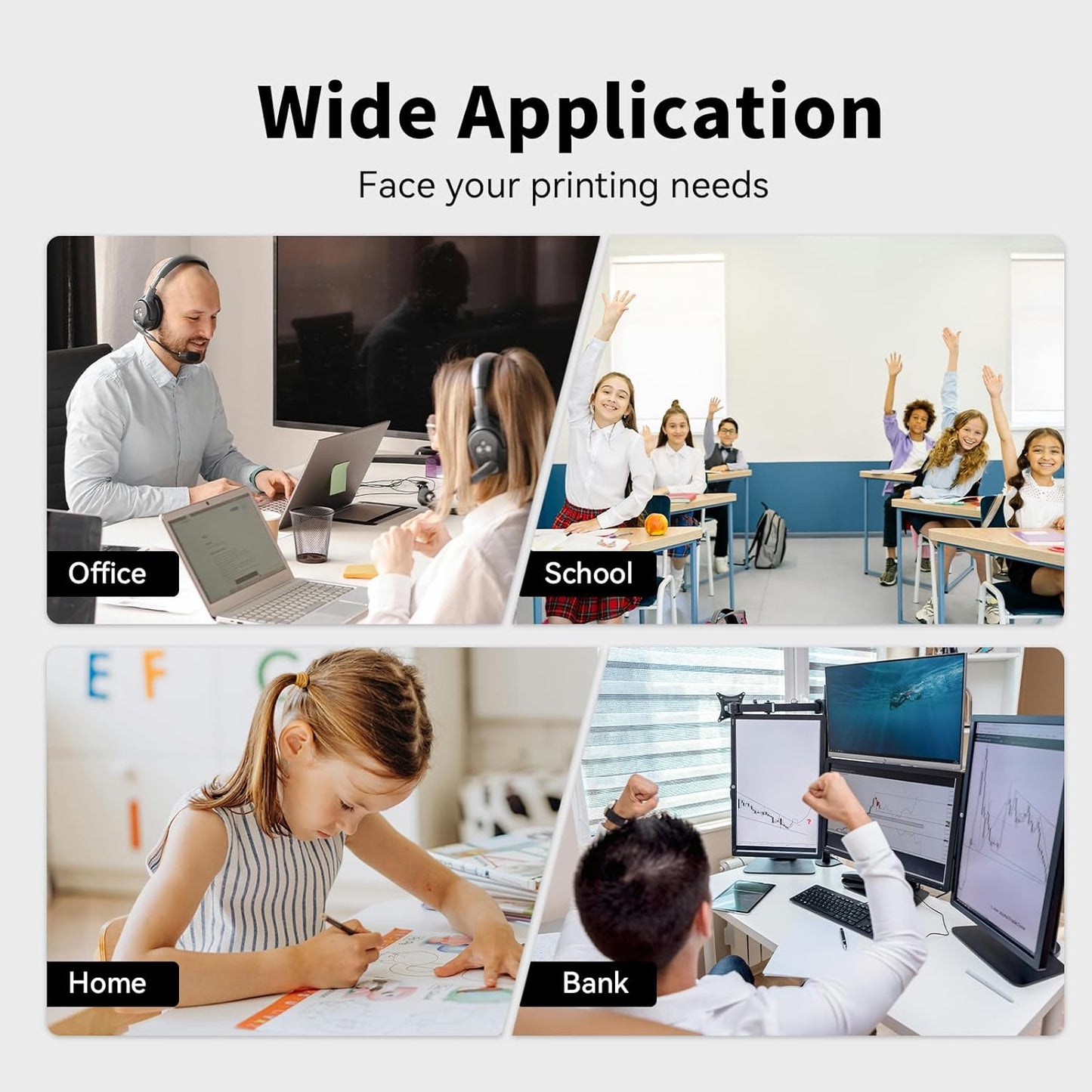 32A Black Imaging Drum High Yield Replacement for HP 32A CF232A Drum Unit Compatible with M203dn M203dw MFP M227fdn M227sdn M227fdw Printer (2-Pack)