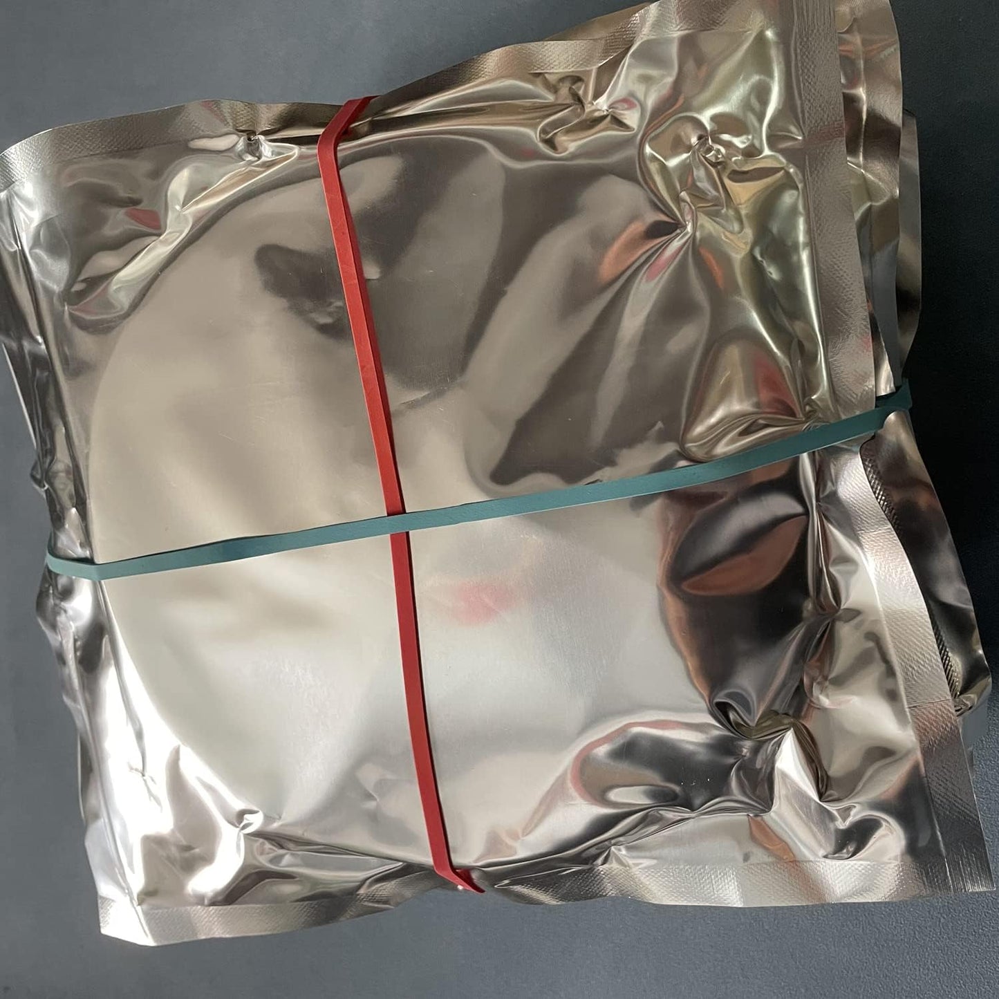 AMUU Rubber Bands 8inch 50 Pack Big Large Rubber Band for Trash Cans Elastic Rubber Bands for Office Supplies File Folders Box Books gifts Notebook Blue