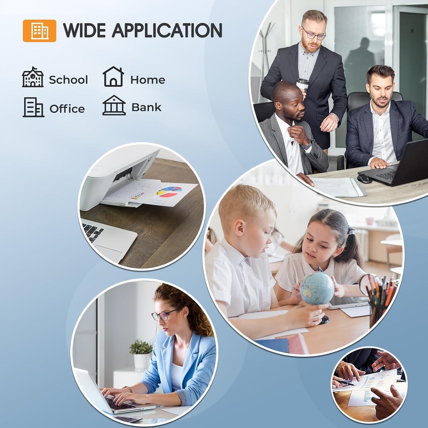 305X 305A Toner Cartridge 4-Piece Combo Pack Compatible for HP 305X 305A CE410X CE411X CE412X CE413X for HP Laserjet Pro 400 Color MFP M451nw M475dn M451dn M351 M375 M451 M475 Series Printer