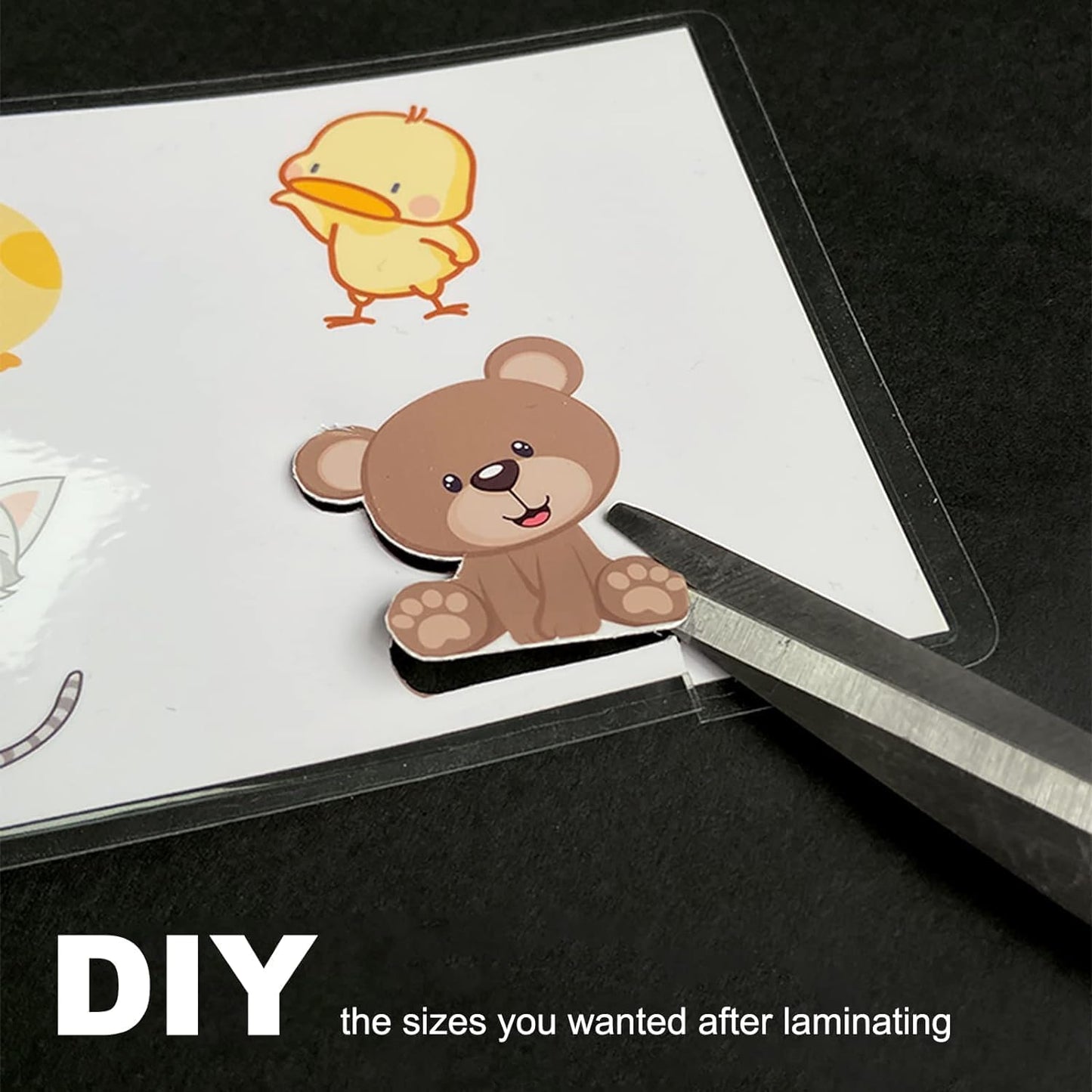 3 mil Thermal Laminating Sheets, Holds 8.5" x 11" Sheets, Thermal Laminating Pouches for Laminator, 9" X 11.5" Letter Size Thermal Laminating Paper, Round Corner 1000 Pack