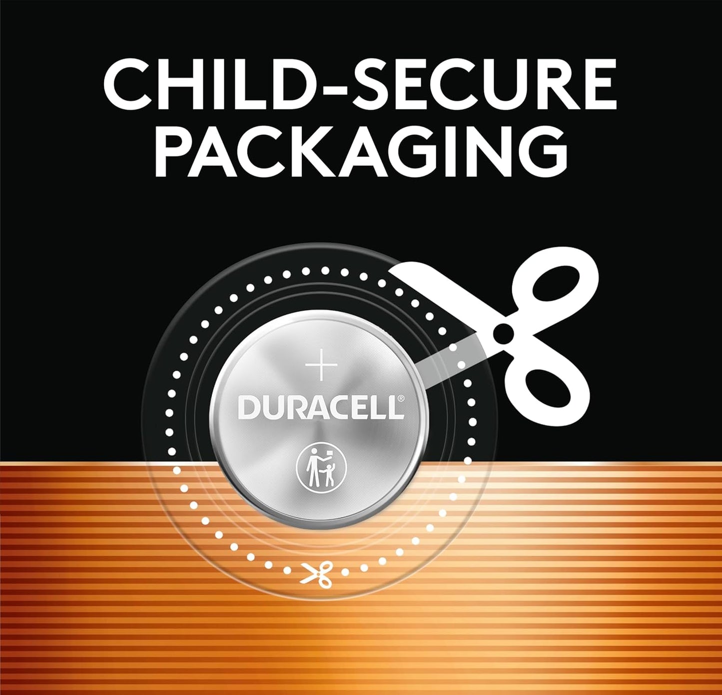Duracell 2032 Lithium Battery, 9 Count (Pack of 1), Child Safety Features, Compatible with Key Fob, Tea Light Candles and Other Devices, CR2032 Battery