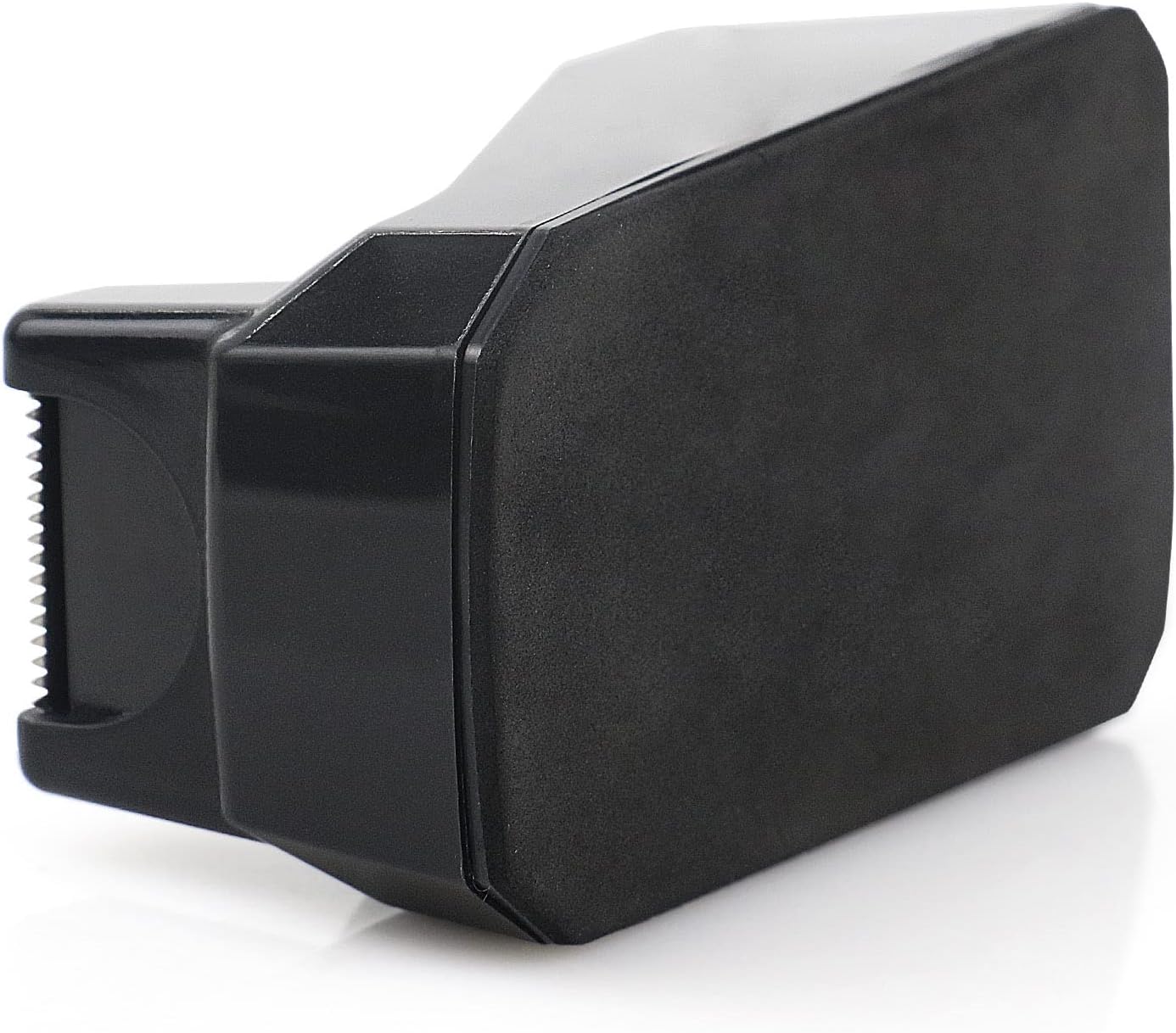 BOMEI PACK Tape Dispensers Desk, 1 Pack Black with 12Rolls Transparent Tape, 1 Inch Core, for Gift Wrapping, School, Office and Home