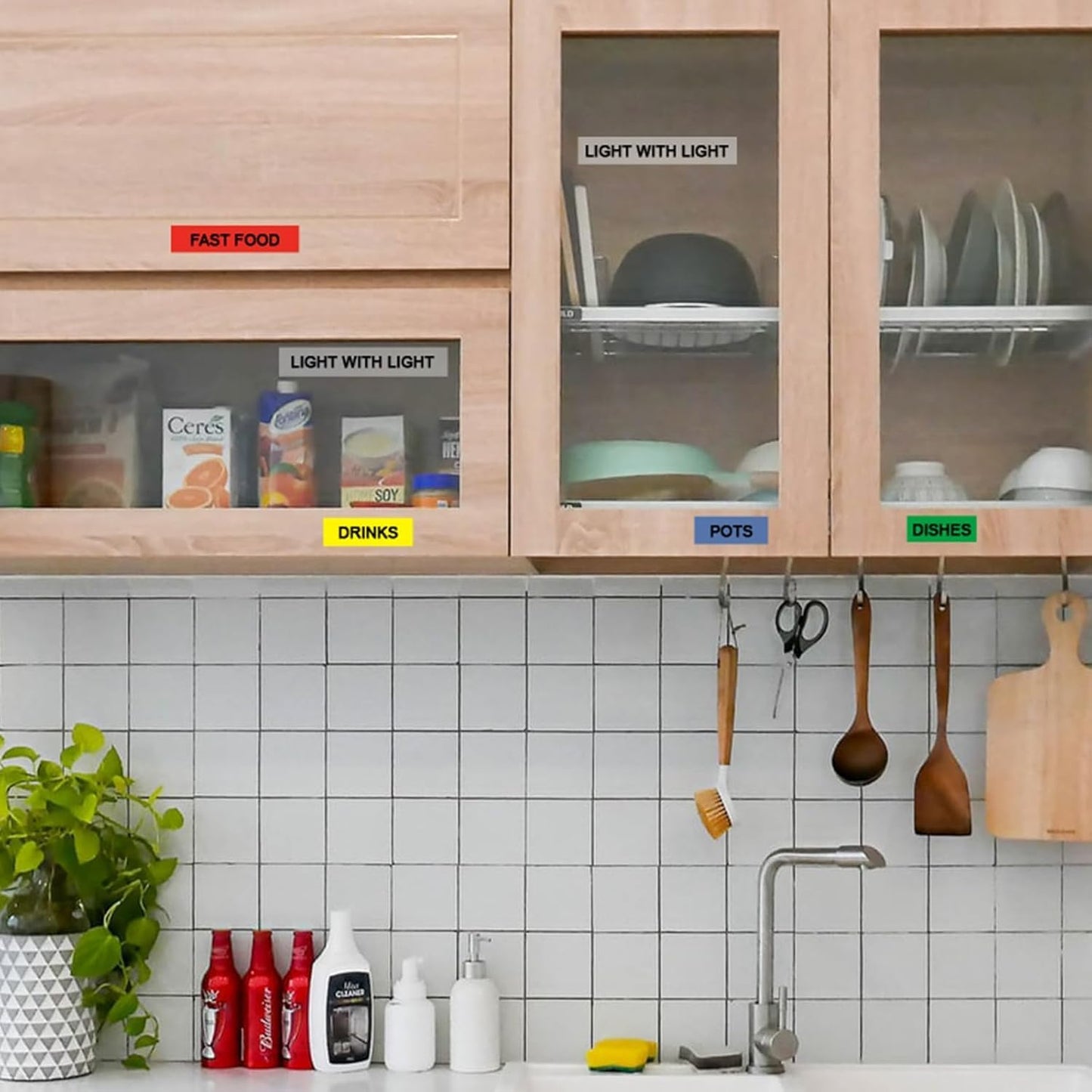 Compatible with Brother Label Tape TZe TZ Tape 6mm 0.23" TZe-111 TZe-211 TZe-411 TZe-511 TZe-611 TZe-711 Laminated Tape Work for P Touch PT-D210 PT-H110 PTD400 PTD600 PT1280 PTP300BT, 6-Pack