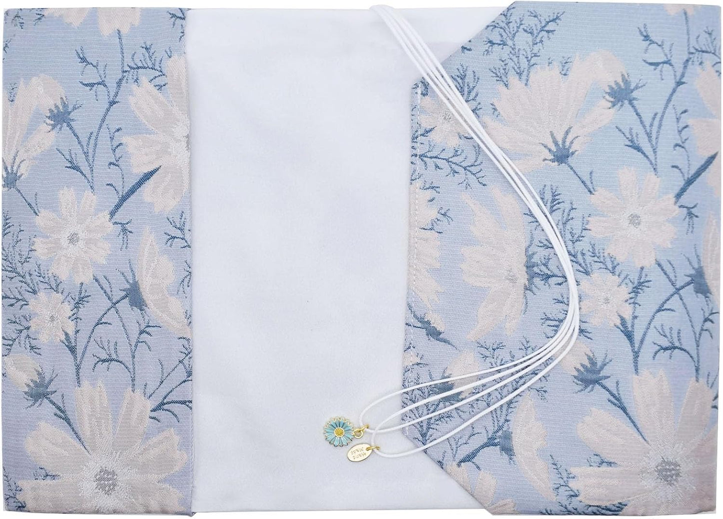 BLBMH Book Covers for Paperbacks Fit for 5.5x8.5 inch Adjustable BookCover for Women Soft Cloth Protector for Notebook Journal Book Lovers Gifts - Daisy 8.5in