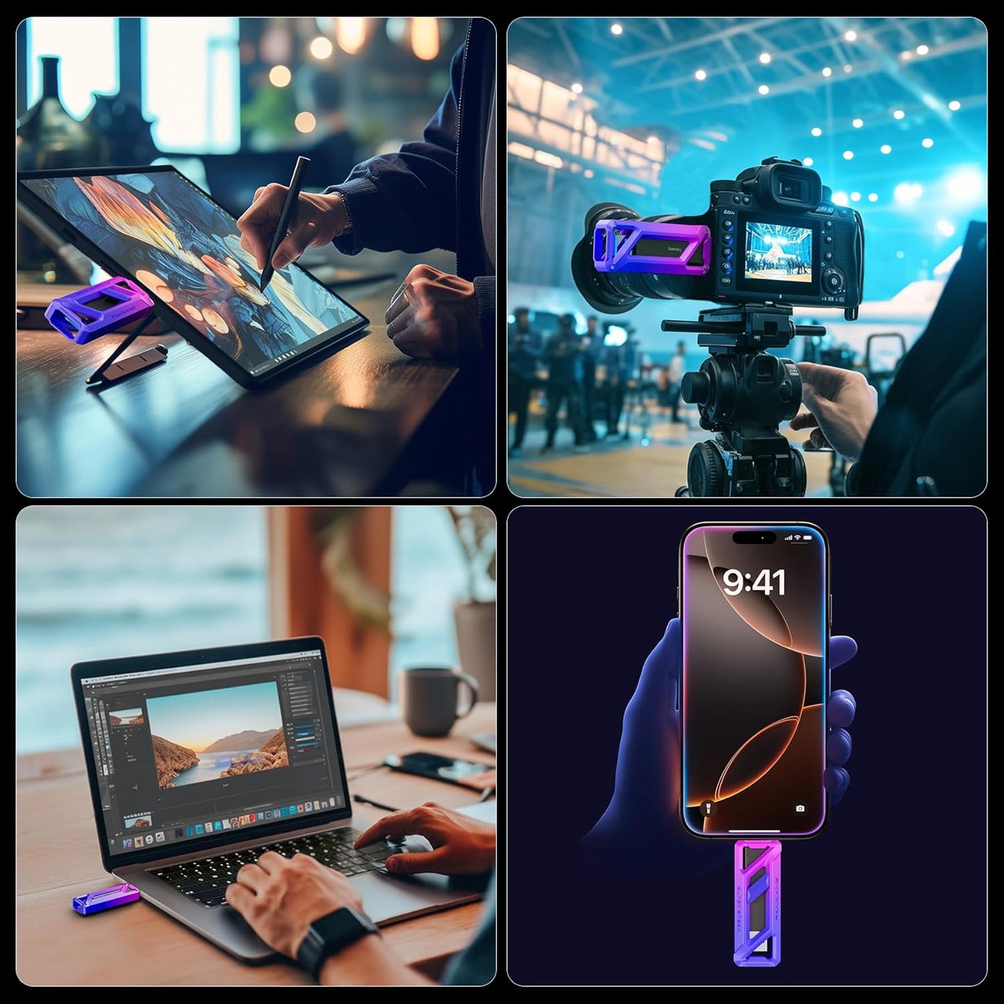 Flash Drive 1TB, Up to 2050MB/s USB 3.2 Gen2×2, USB Drive with USB A + Type C, 2-in-1 USB Memory Stick Thumb Drive for iPhone/Android/Windows/MacPC/Laptops, FF958