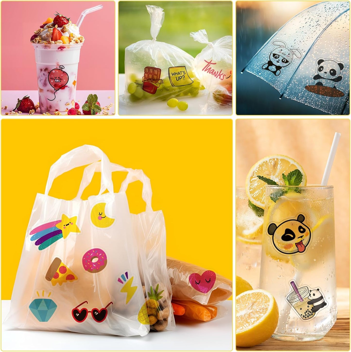 30 Sheets Printable Clear Sticker Paper for Inkjet Printer, Premium Vinyl Transparent Sticker Paper Waterproof, Dries Quickly, Vivid Colors, Tear Resistant, 8.5x11" Labels Great for Cutting Machines