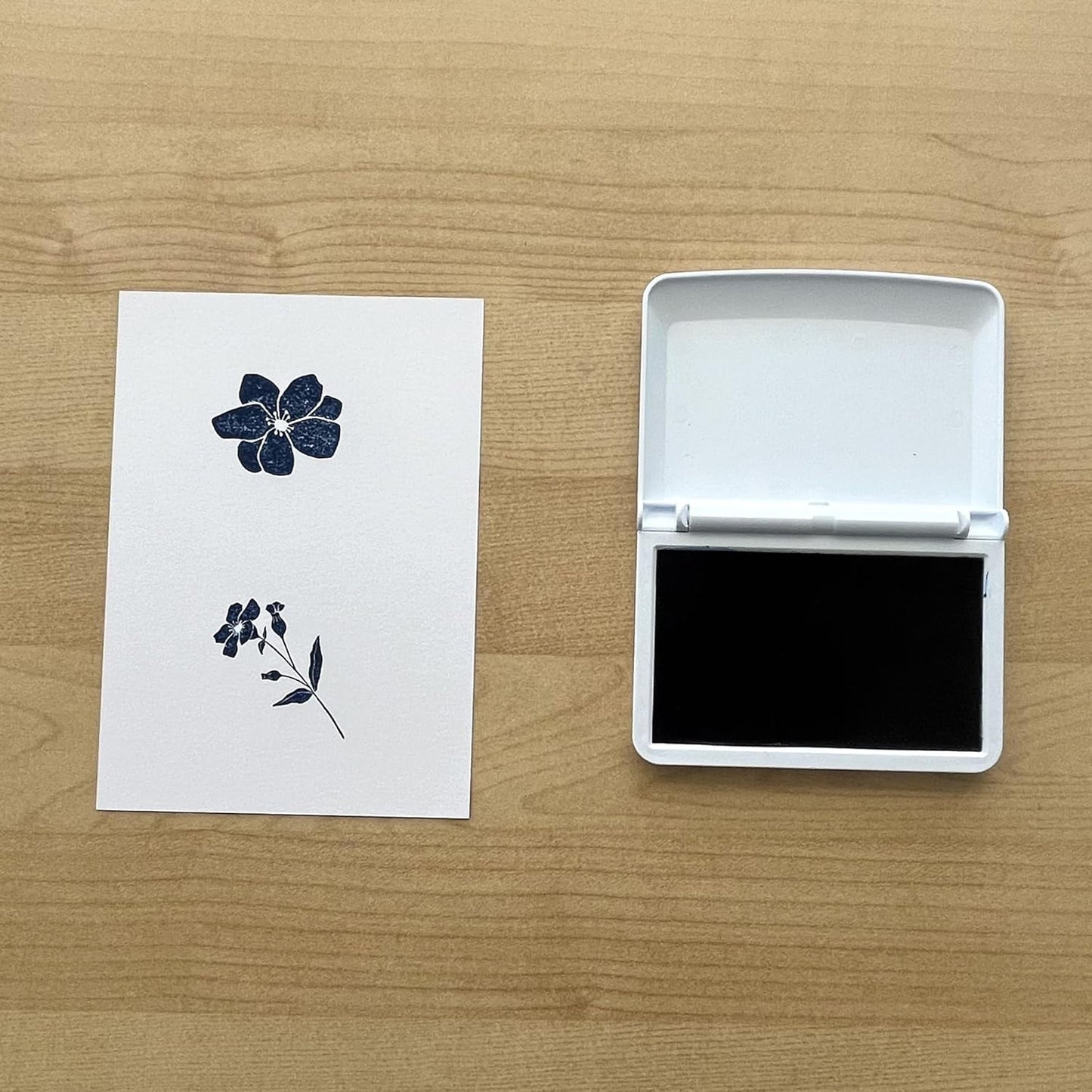 COLOP Make Series, Ink Stamp Pads, with Non-Toxic Premium Ink, Water-Based Acid-Free (Noble Blue, Make 3-3-1/2" x 6-1/4")