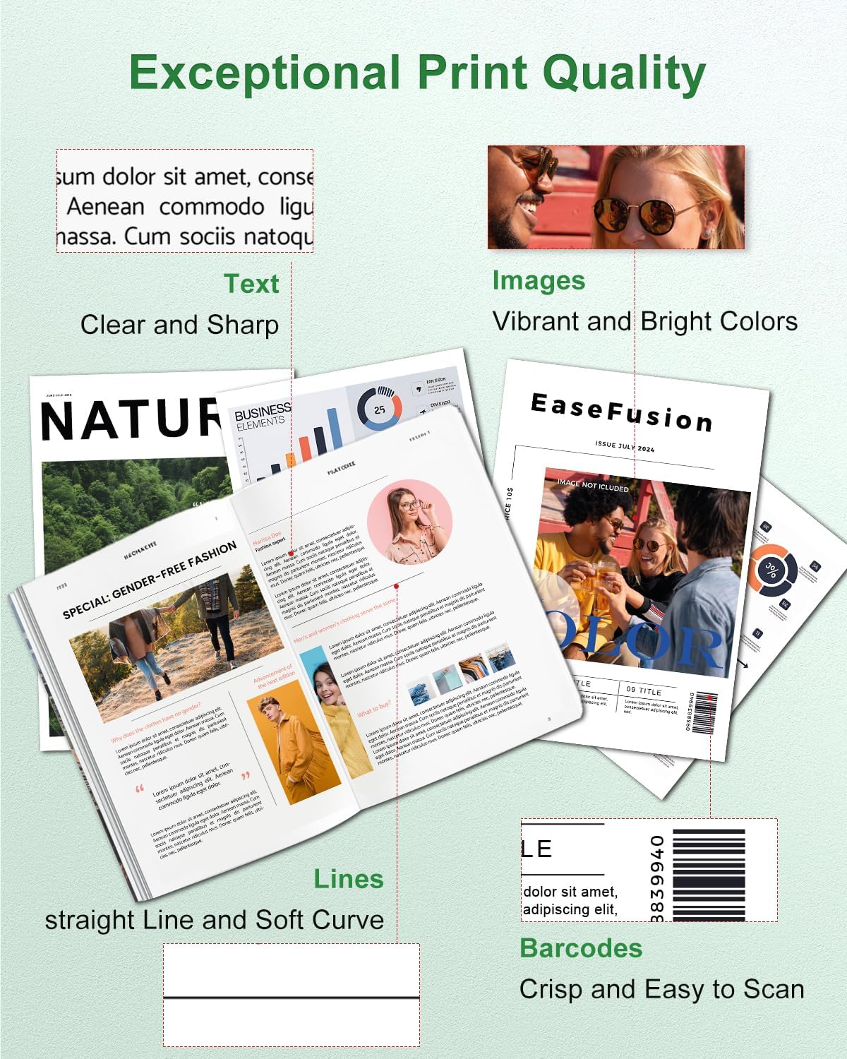 63XL Ink Cartridges Black and Color Remanufactured Replacement for HP Ink 63 63XL HP63XL HP63 Combo Pack Work for Envy 4520 4512 OfficeJet 3830 4650 5255 5258 4655 DeskJet 3630 2130 Printer