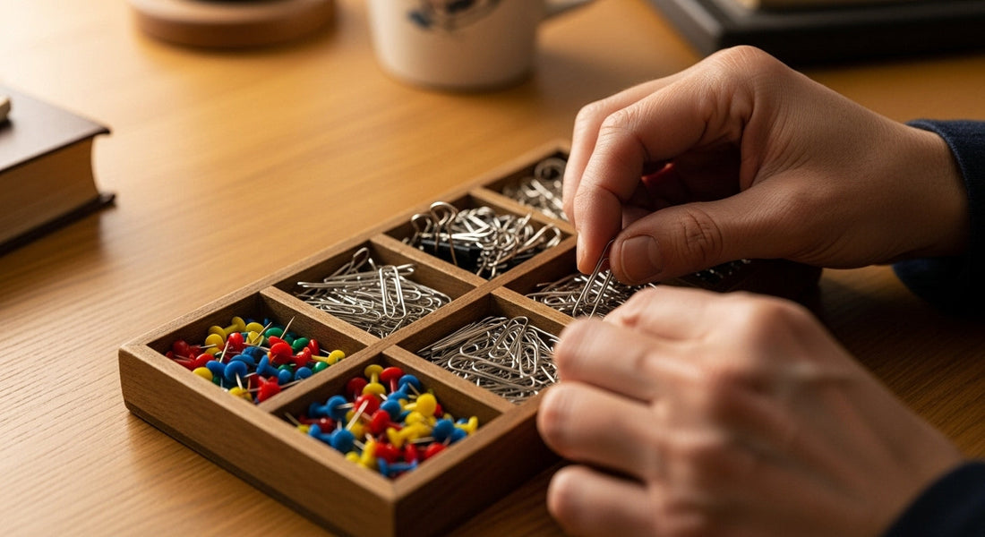 The Secret Power of Organizing Small Office Items