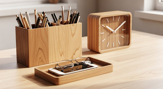 Why Wooden Office Accessories Feel Warmer Than Metal Ones