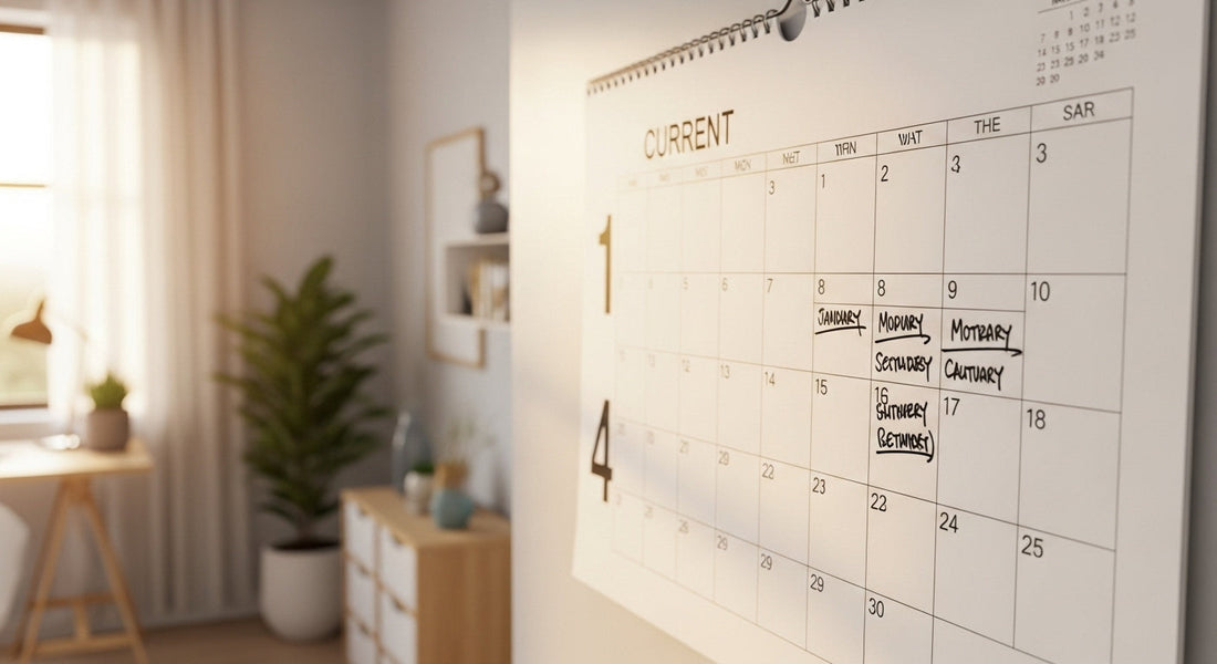 How a Wall Calendar Changes the Way You Feel About Time