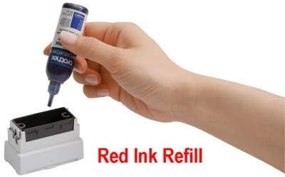 1/Pack Stamp Creator Rubber Stamp Ink Refill (Red) for Brother SC2000 StampCreator