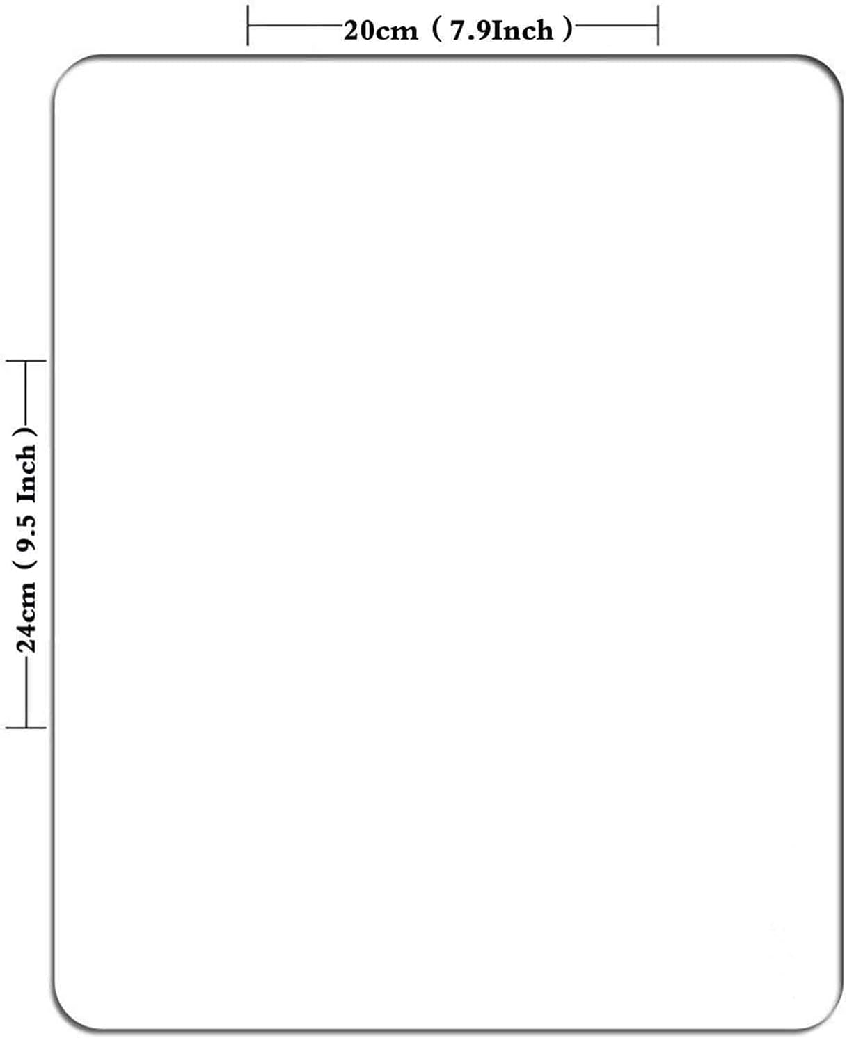 Calendar Mouse pad, Natural Rubber Quality Creative Gaming Mouse Pad Rectangle Mouse Personalized Desk Mouse Pad 9.5 inch x 7.9 inch (2023 Calendar Vertical Version)