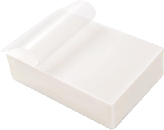 Clear Thermal Laminating Plastic Paper Laminator Sheets - 8.9 Inch x 11.4 Inch, 1000-Pack