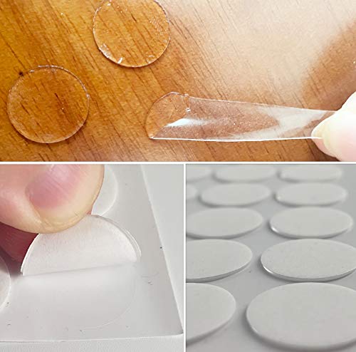 Clear Sticky Tack Adhesive Poster Tacky Putty Removable Round Putty Double-Sided Round No Traces Adhesive Sticke for Festival Decoration（630）