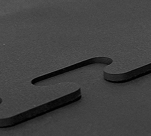 American Floor Mats - Heavy Duty Stall Tiles - Stable/Horse Tiles - Thick, Durable Rubber Flooring Solid Black 10' x 20' Set 3/4" Thick (50 Tiles Total)