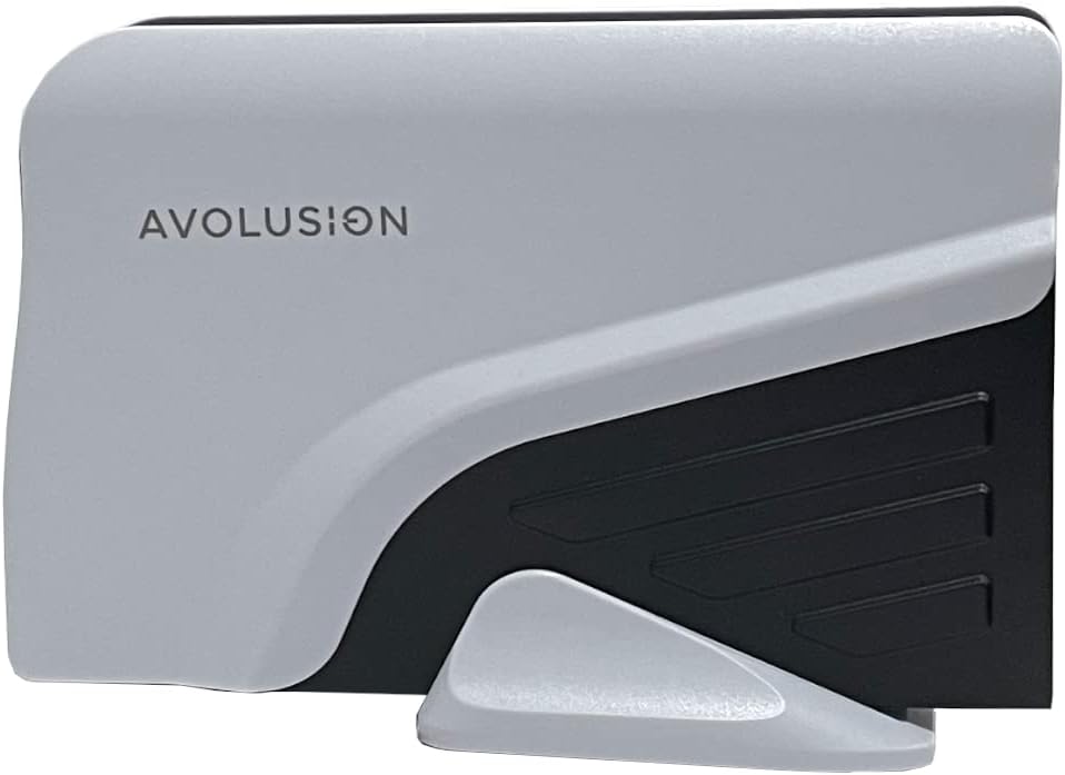 Avolusion PRO-Z Series 10TB USB 3.0 External Hard Drive for WindowsOS Desktop PC/Laptop (White) (Renewed)