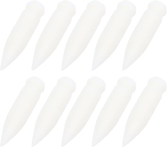 10Pcs Acrylic Marker Pen Tips - Replacement Nibs for Refillable Brush Pens - Art Supplies for Sketching and Drawing Compatible with Oil Markers