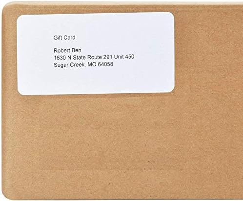 9527 Product 10 UP Sticker Labels,2x4 inches FBA Shipping Address Labels for Laser/Ink Jet Printer,Total 10000 Labels