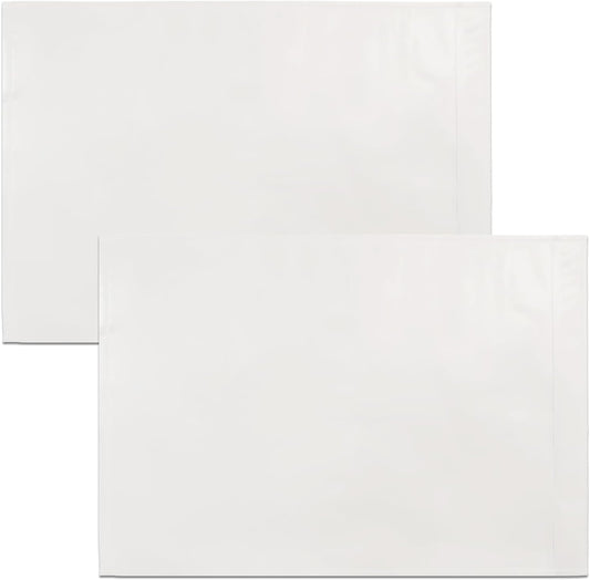 500Pcs Clear Packing List Envelopes, 9.5" x 12" Self-Adhesive Mailing Labels for Envelope, Waterproof Shipping Pouch Enclosed Bags Fit 8.5x11 inch Packing Slip Invoice Sleeves