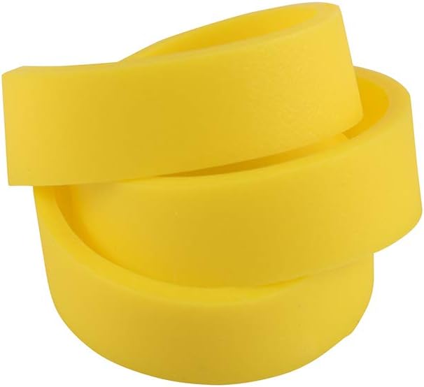 JAM PAPER Durable Rubber Bands - Size 64 - Yellow Multi-Purpose Rubberbands - 100/Pack