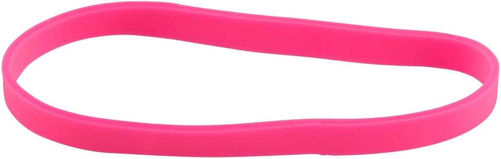 JAM PAPER Durable Rubber Bands - Size 64 - Pink Multi-Purpose Rubberbands - 100/Pack