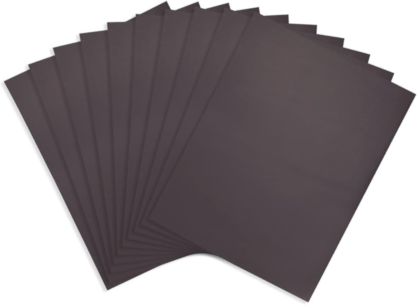 A4 Size Rubber Soft Magnet Sheets Magnetic Storage Sheet for Cutting Dies Storage 0.3mm Thick 10 Pieces Set 11.7x8.2inch Black Metal Dies Storage Sheet