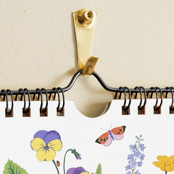 Calendar 2025-2026, Cabbrix Wall Calendar 2025-2026, Runs from July 2025 to December 2026,12 x 15 Inches, Twin-Wire Binding, Perfect for Organizing & Planning