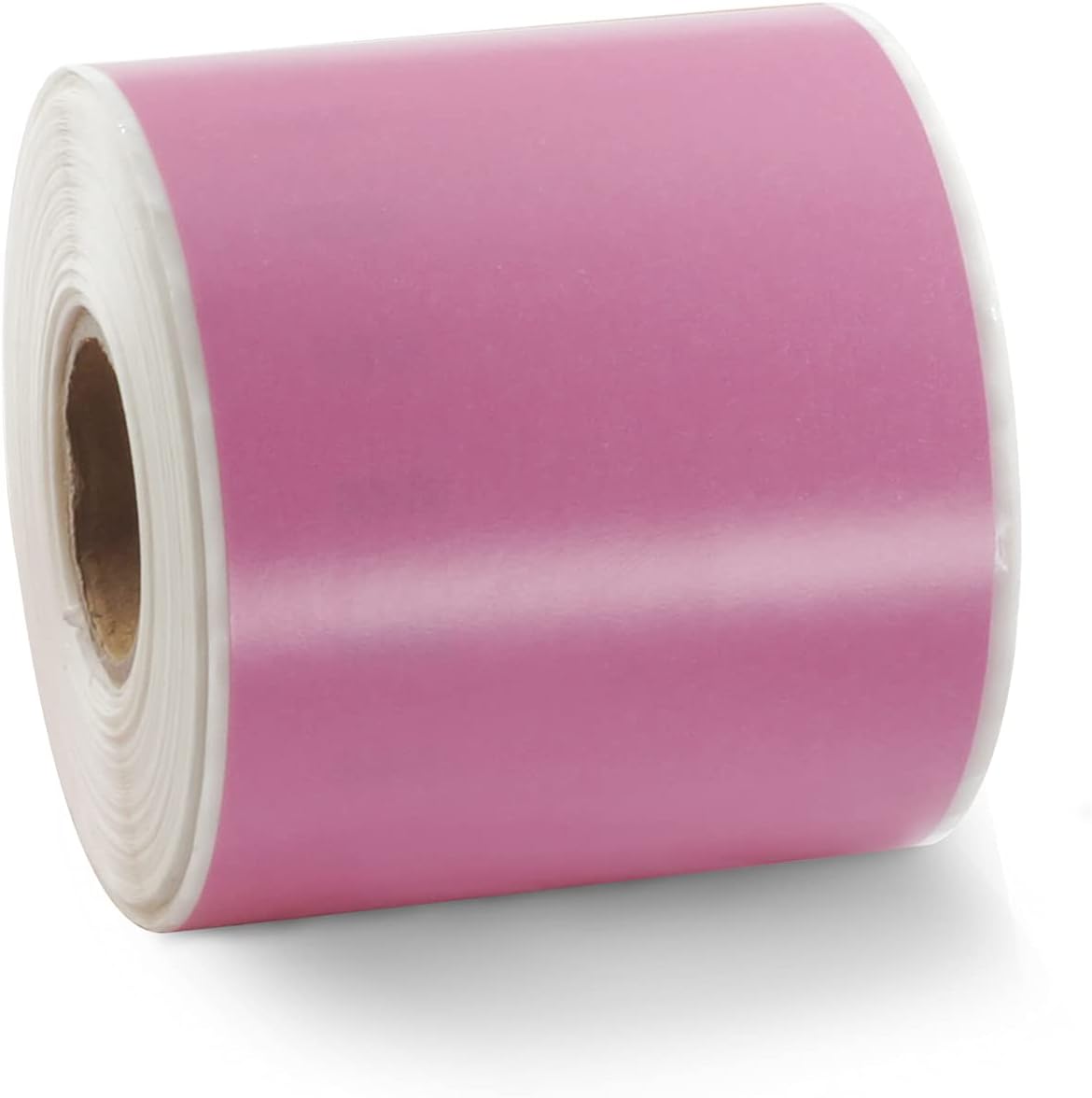 BETCKEY Colored Labels Compatible with Dymo 99019 (2-5/16" x 7-1/2") For files, folder and binders, Compatible for Dymo LabelWriter Thermal 450, 4XL & Zebra Desktop Printers [1 Roll, 150 labels, Pink]