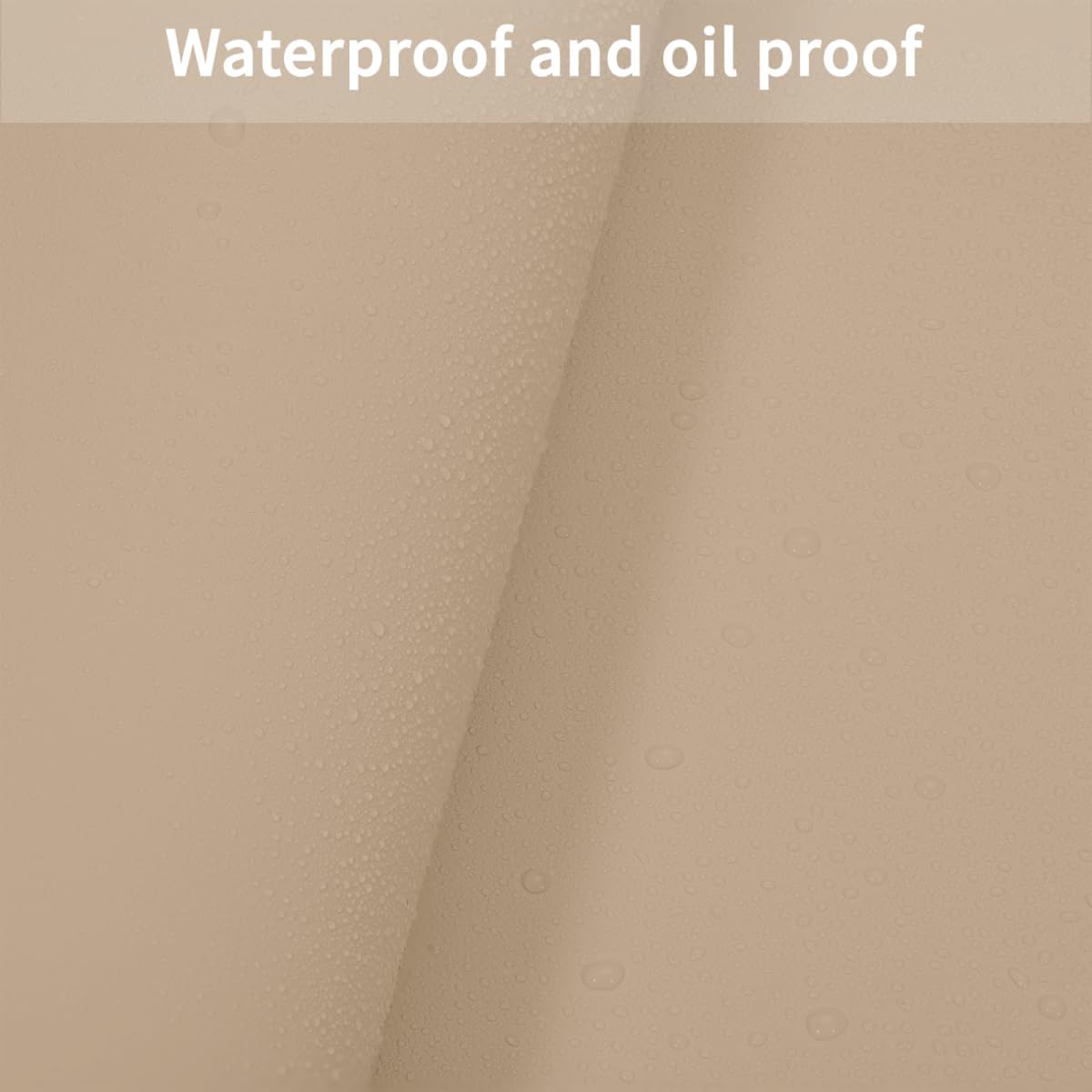 Dresser Protector - Can Be Used On Both Sides Waterproof and Easy to Clean Good Flatness Used for Dresser Table(Light Brown+Gray 10x42)