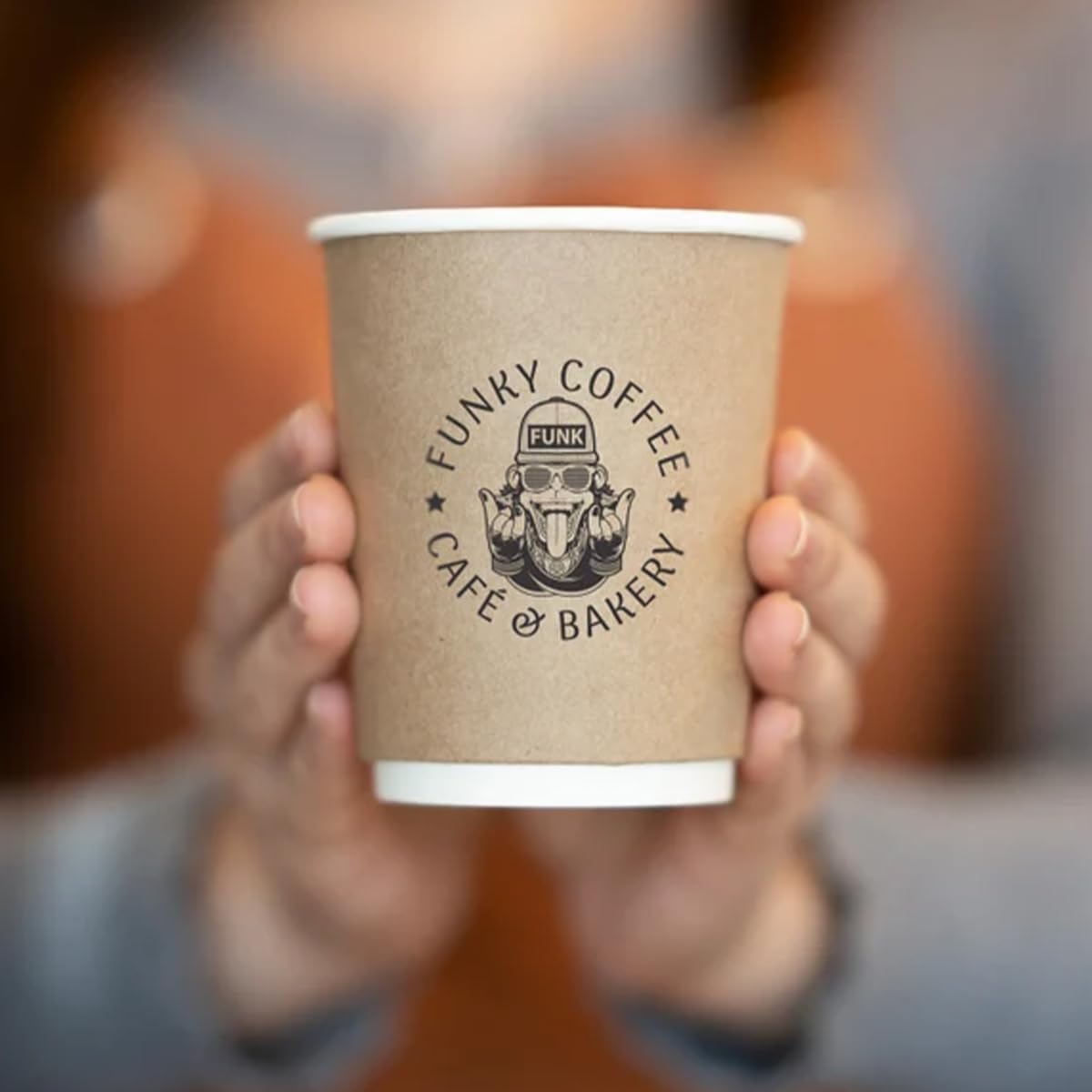 Custom Logo Stamp Personalized Image Self Inking Stamper Customized Business Logo Text Stamps-4 Different Sizes-5 Ink Color Options