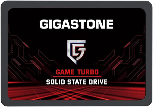 Gigastone SATA SSD 256GB 2.5 inch SSD 520MB/s Upgrade Laptop PC Memory and Storage PS4 HDD Replacement 2.5" Internal Solid State Hard Drives SATA III SLC Cache 3D NAND Game Turbo Performance