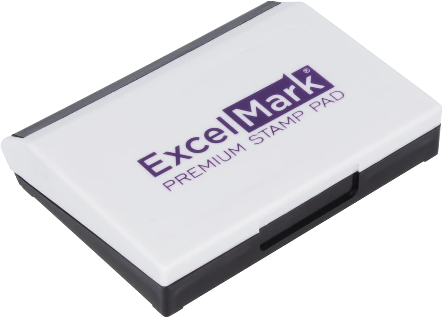 ExcelMark Ink Pad for Rubber Stamps 1-7/8" x 3-1/8"- Purple