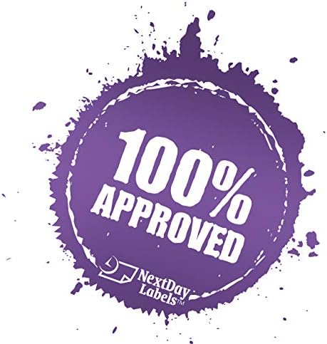 8-1/2 x 11" Neon Color High Light Fluorescent Labels for Laser & Inkjet Printer (Yellow Fluorescent, 2.5" Round - 12 Per Page | 1200 Labels)