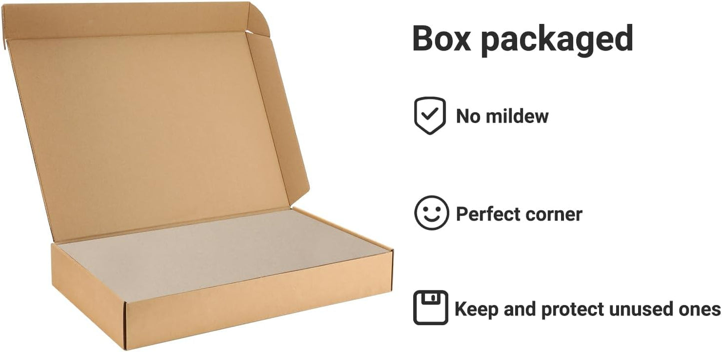 25 Pcs Book Board, Binder Board, Cover Board, Heavy Duty Chipboard for Book Binding, DIY Cardboard (Gray, 11 x 17 Inch 80PT)