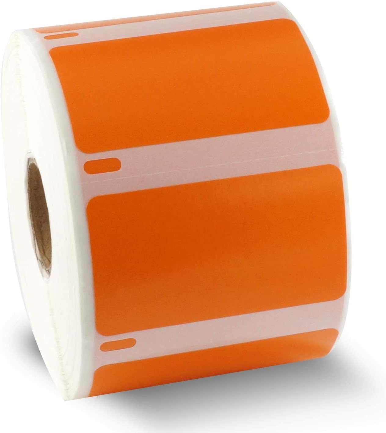 BETCKEY - Compatible DYMO 30334 (2-1/4" x 1-1/4") Medium Multipurpose Barcode & FNSKU Labels - Compatible with Rollo, DYMO Labelwriter 450, 4XL & Zebra Desktop Printers[1000 Labels, Orange]