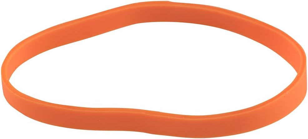 JAM PAPER Durable Rubber Bands - Size 64 - Orange Multi-Purpose Rubberbands - 100/Pack