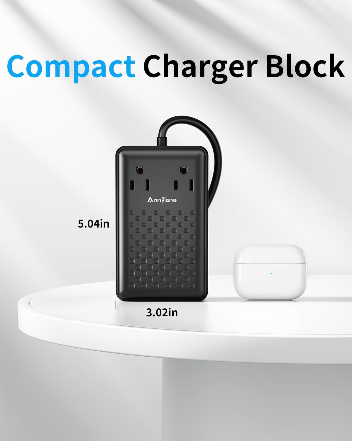 Charging Station 140W USB C Charger Block, Upgraded GaN III 8-in-1 Fast Charging Station Hub，PD 100W Laptop Charger Adapter Compatible with Compatible with MacBook Air/Pro,iPhone16/15,Galaxy S24 etc