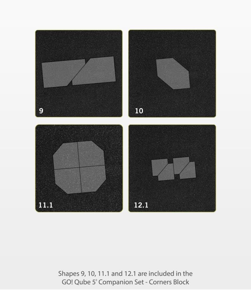 Accuquilt GO! Qube 5 Companion Set-Corners