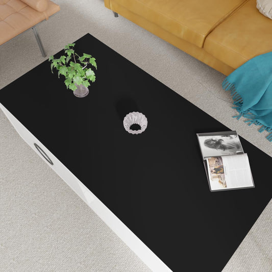 Desk Mat - 24x30 Inch Waterproof Easy to Clean Can Conceal Flaws Protector The Table Top from Scratches Used for Coffee Table (Black+Black 24x30)