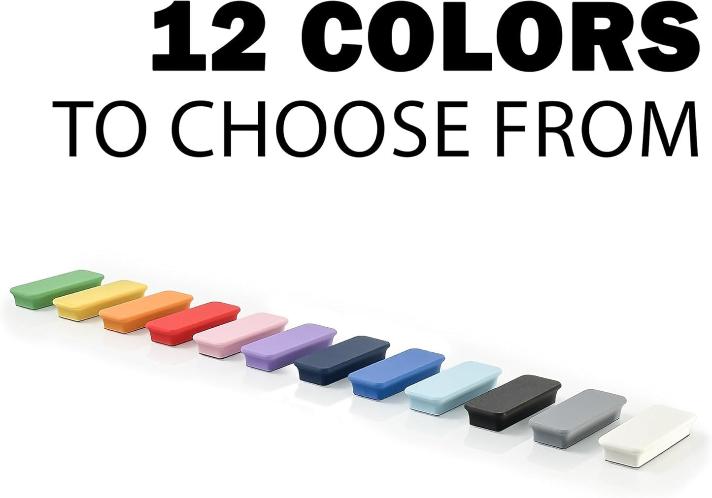 Glassboard Studio Mega Magnets - Neodymium - Heavy Duty, Colorful, Ergonomic, Ideal for Crafting, Quilting, and as Magnetic Knife Holders (1, Periwinkle Purple Bar)