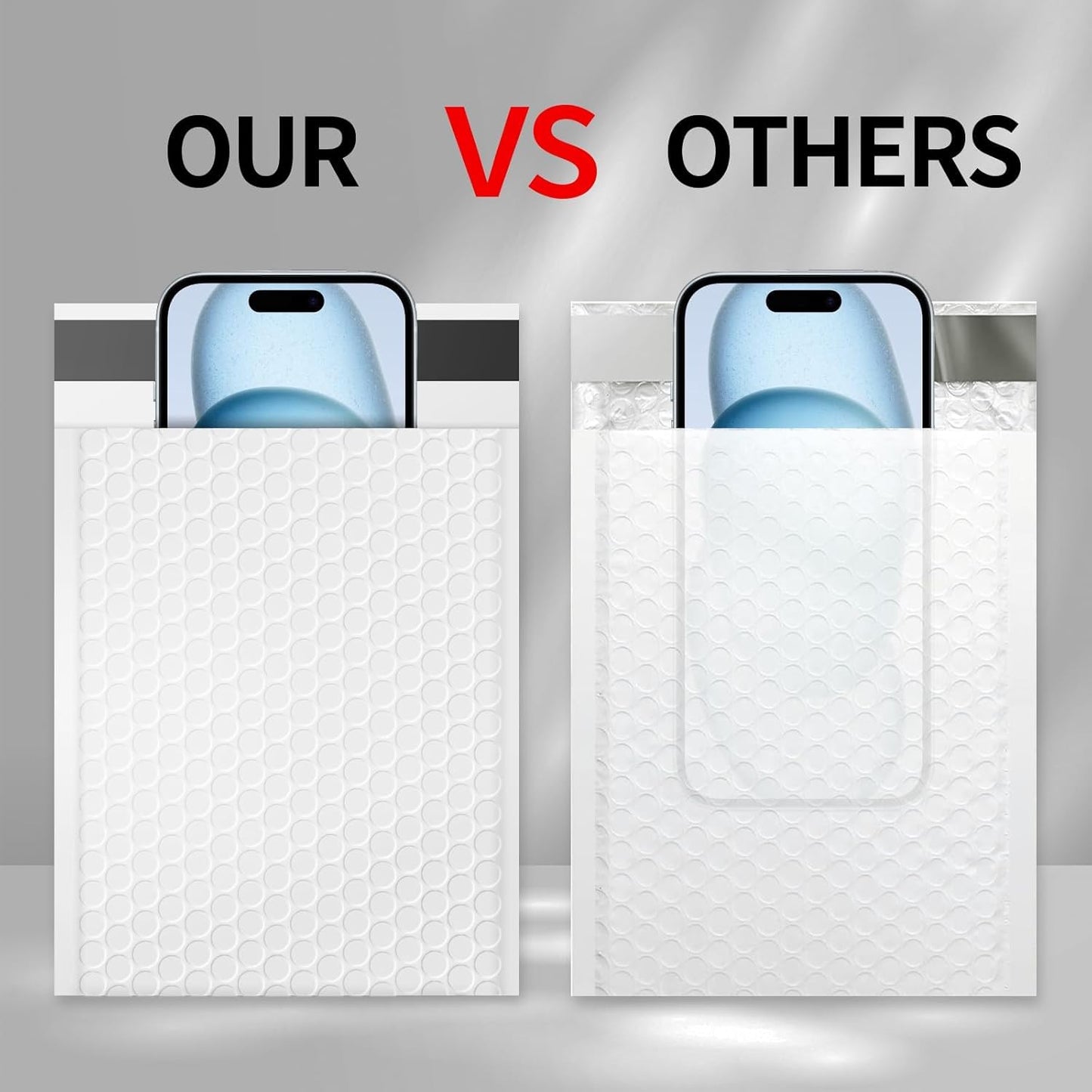 Bubble Mailers 8.5x11inch 40Pack White Bubble Mailers Self-Seal Padded Mailing Envelopes Bubble Opaque Padded Mailer for Small Businesses to Package and Mail Jewelry Cosmetics#2