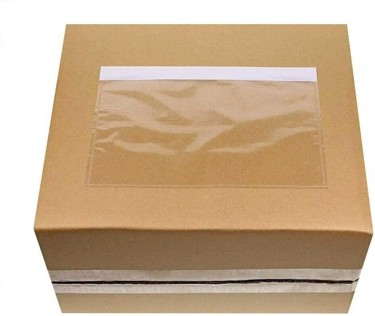 7.5'' x 5.5'' Packing List Pouches, Shipping Label Envelopes Clear Adhesive Top Loading Packing List - 1000 Packs