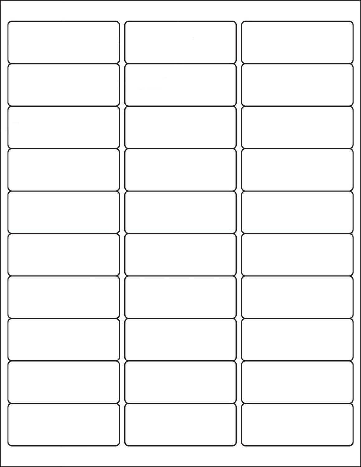 BESTEASY 30-up 4000 Sheets 1" X 2-5/8" Address Shipping Labels for Laser and Inkjet Printers, FBA Product Labels (120000 Labels)