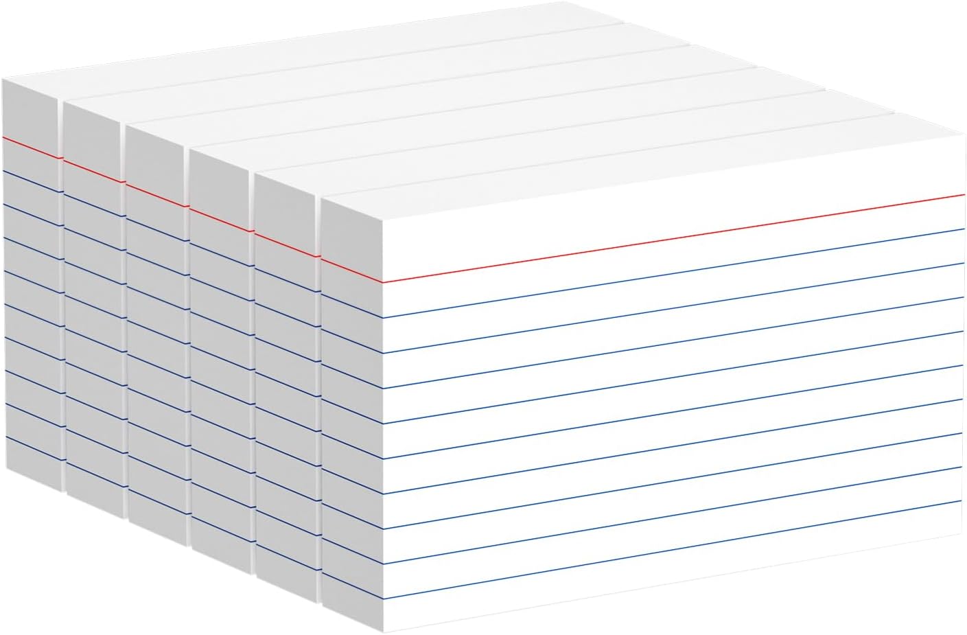 300 Count White Index Cards 3x5 Notecards Bulk Lined Flash Cards for Studying 3 x 5 Index Cards Ruled Notecards Bulk Pack of Note Cards for School Ruled Lined Index Card Flashcards 3x5 Cue Cards