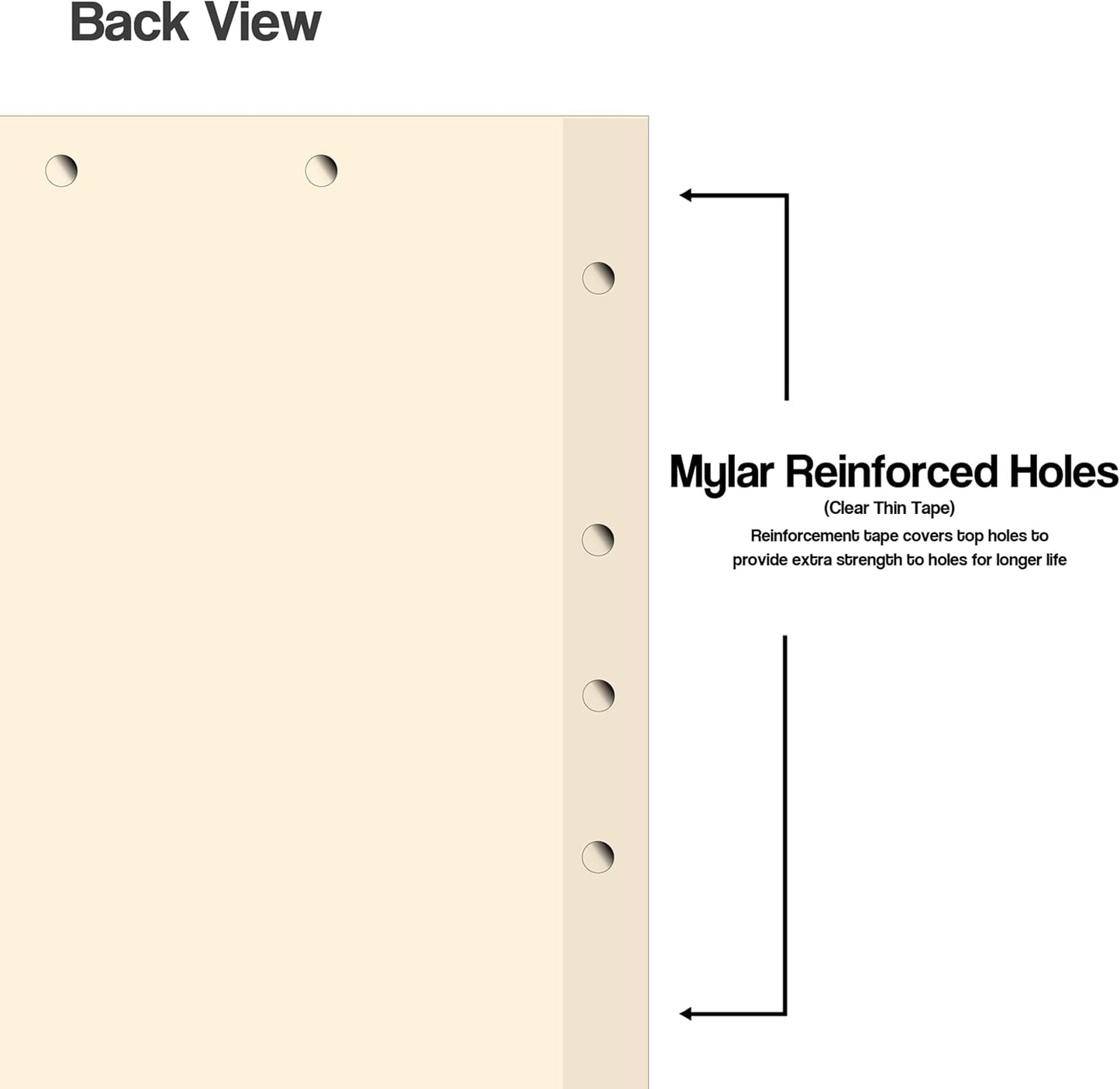 Doctor Stuff - Stock Medical Chart Dividers, 200 Sets of 4 Popular Healthcare Index Tabs, Side Tab, 9" x 11", File Folder Organizer for Nursing Patient Charts and Medical Records