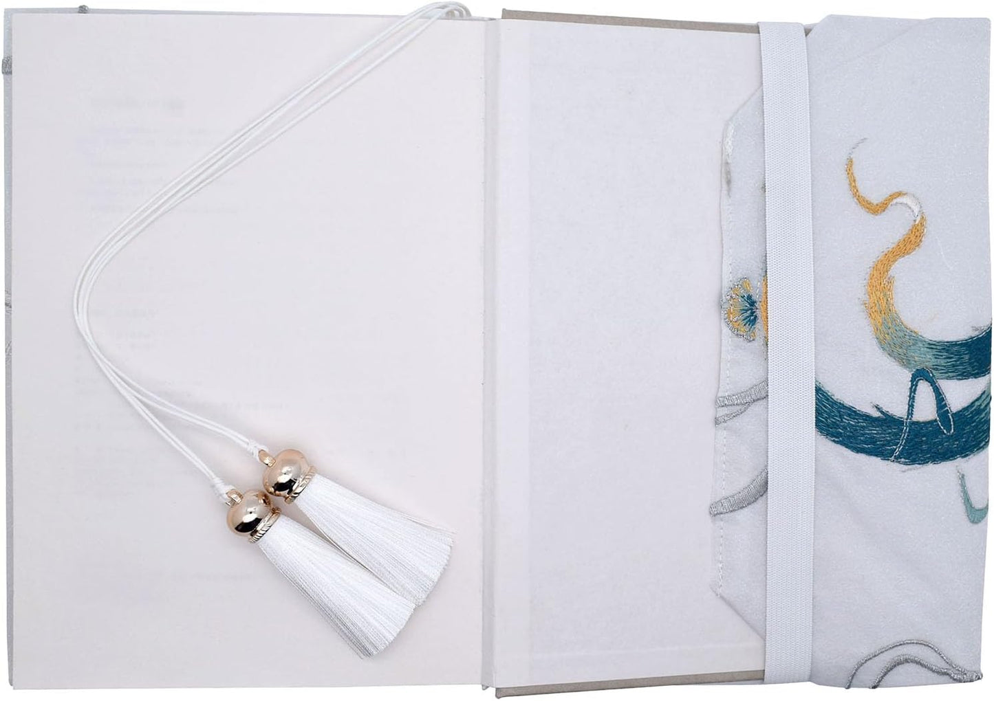 BLBMH Book Covers for Paperbacks Book Cover for Privacy Fit for 5.5x8.5 inch Adjustable Book Sleeve Cover for Diary Books Fabric Softcover Protector for Notebook - Kitsune 8.5in